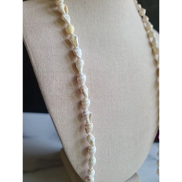 Shell Beaded Necklace Vintage, READ - Picture 2 of 10